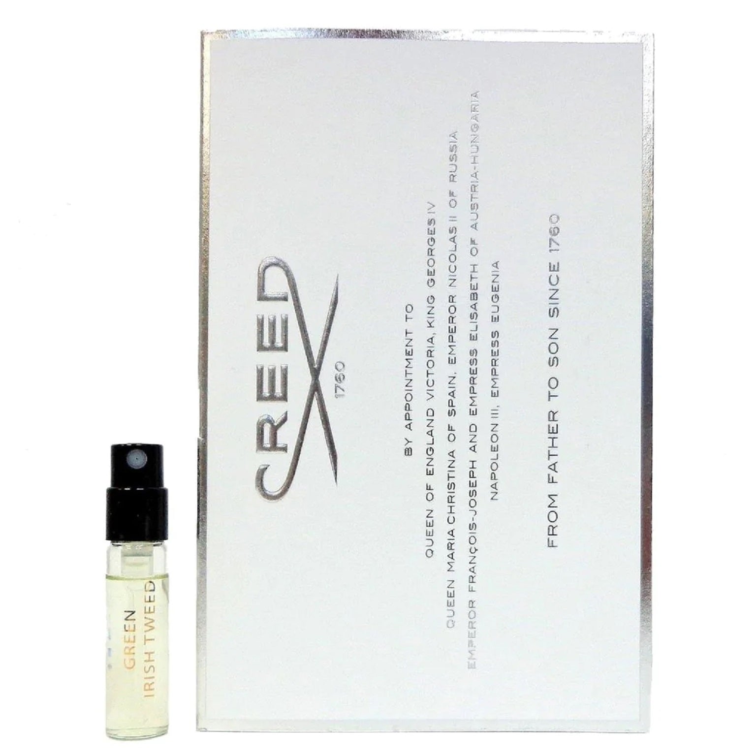Creed Green Irish Tweed edp 2,5 ml probă oficială de parfum