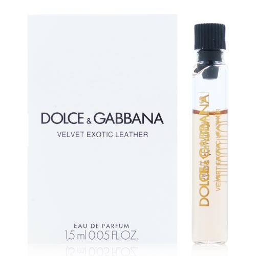 Velvet Exotic Leather de Dolce & Gabbana 1,5 ml 0,05 fl. oz. Mostră oficială de parfum