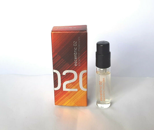 Escentric Molecules Escentric 02 mostre oficială parfum 2ml