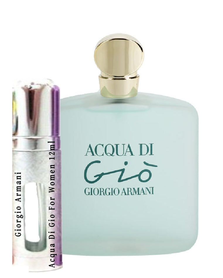 Giorgio Armani Acqua Di Gio For Women samples 12ml