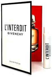 Givenchy L'Interdit Eau De Parfum 1ml 0,03 fl. oz. mostre oficiale de parfum