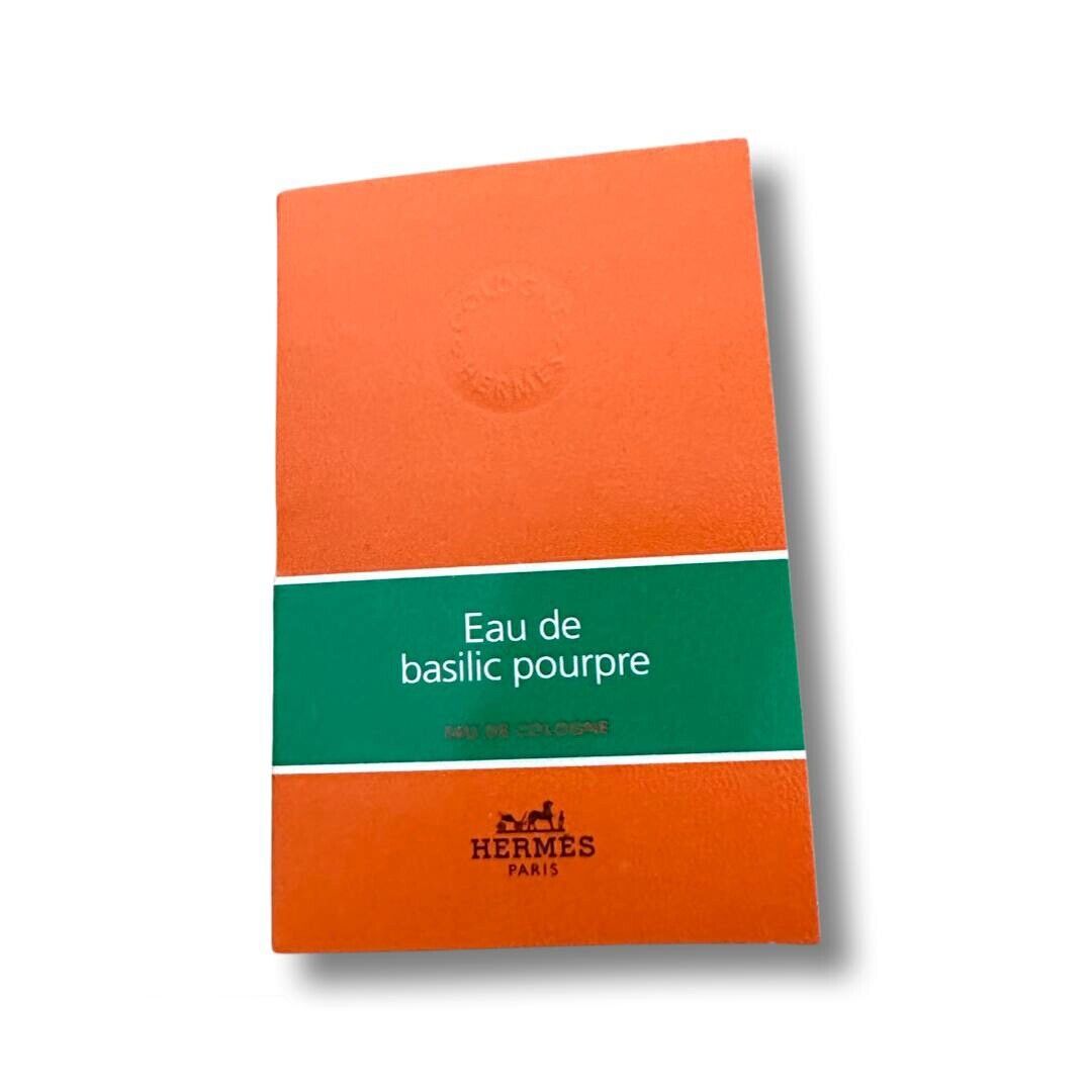 Hermes Eau de busuioc purpuriu 2ml 0,06 fl. oz. mostre oficiale de parfum