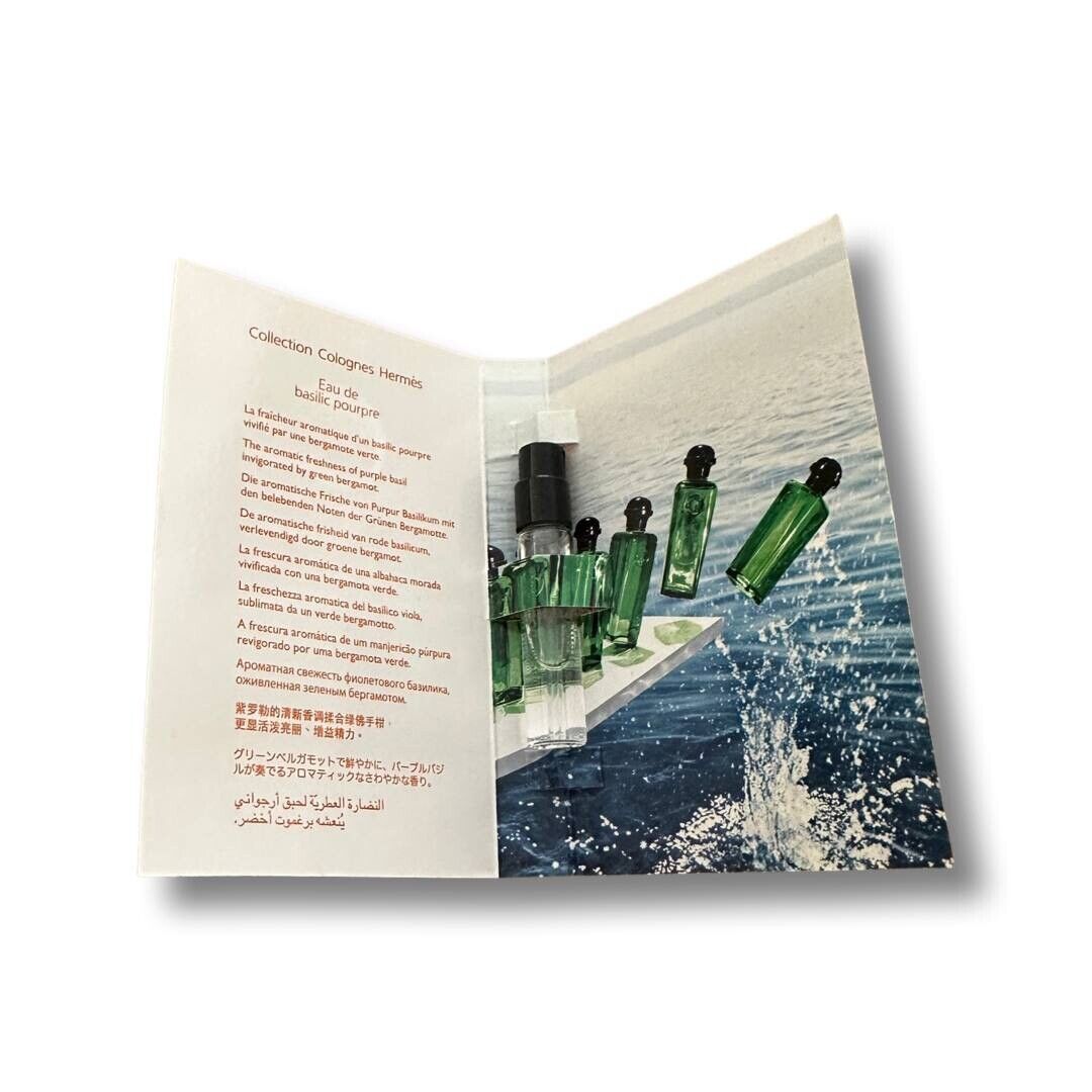 Hermes Eau de basilic pourpre 2ml 0,06 fl. oz. mostre oficială de parfum