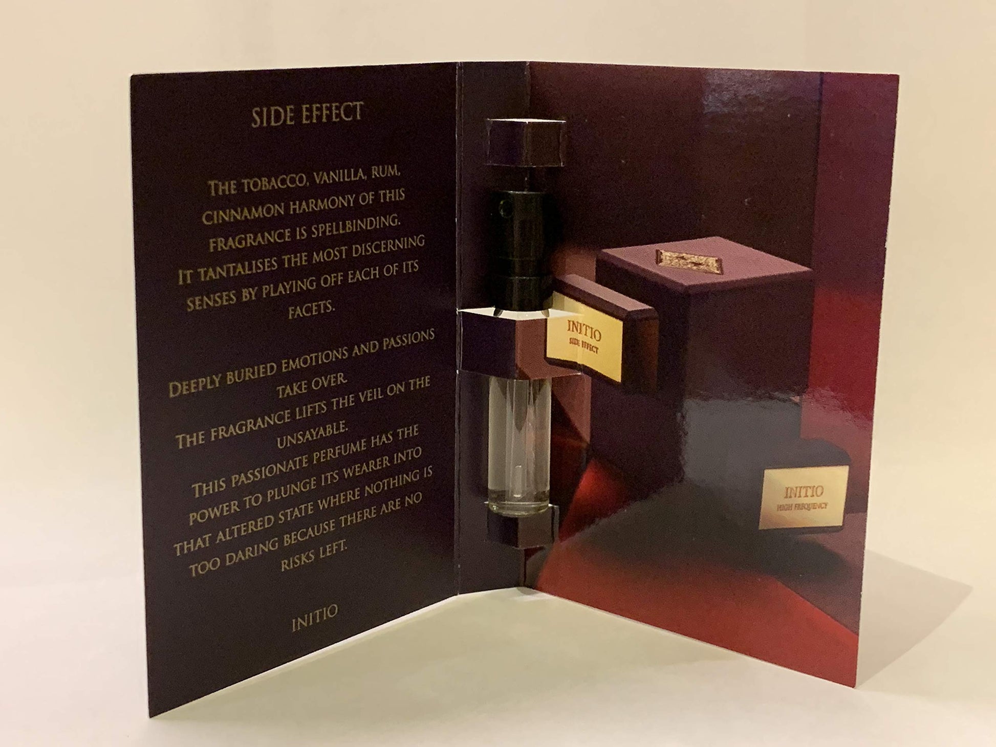 Initio Side Effect 1.5ml/0.05 fl.oz. mostră oficială de parfum