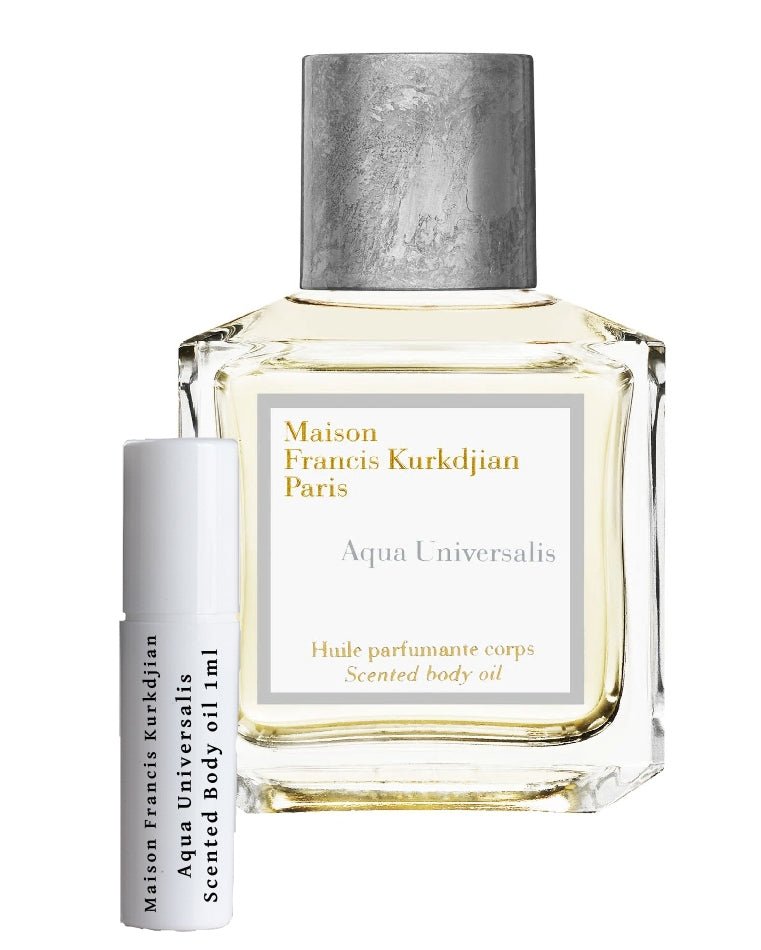 Flacon de 1 ml d'huile pour le corps Maison Francis Kurkdjian Aqua Universalis