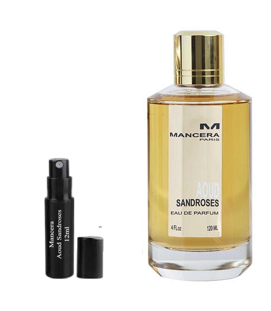 Mancera Aoud Sandroses 12ml 0,41 fl. oz. probă de parfum