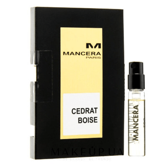 Mostră oficială de parfum Mancera Cedrat Boise 2ml 0.06 fl.oz.