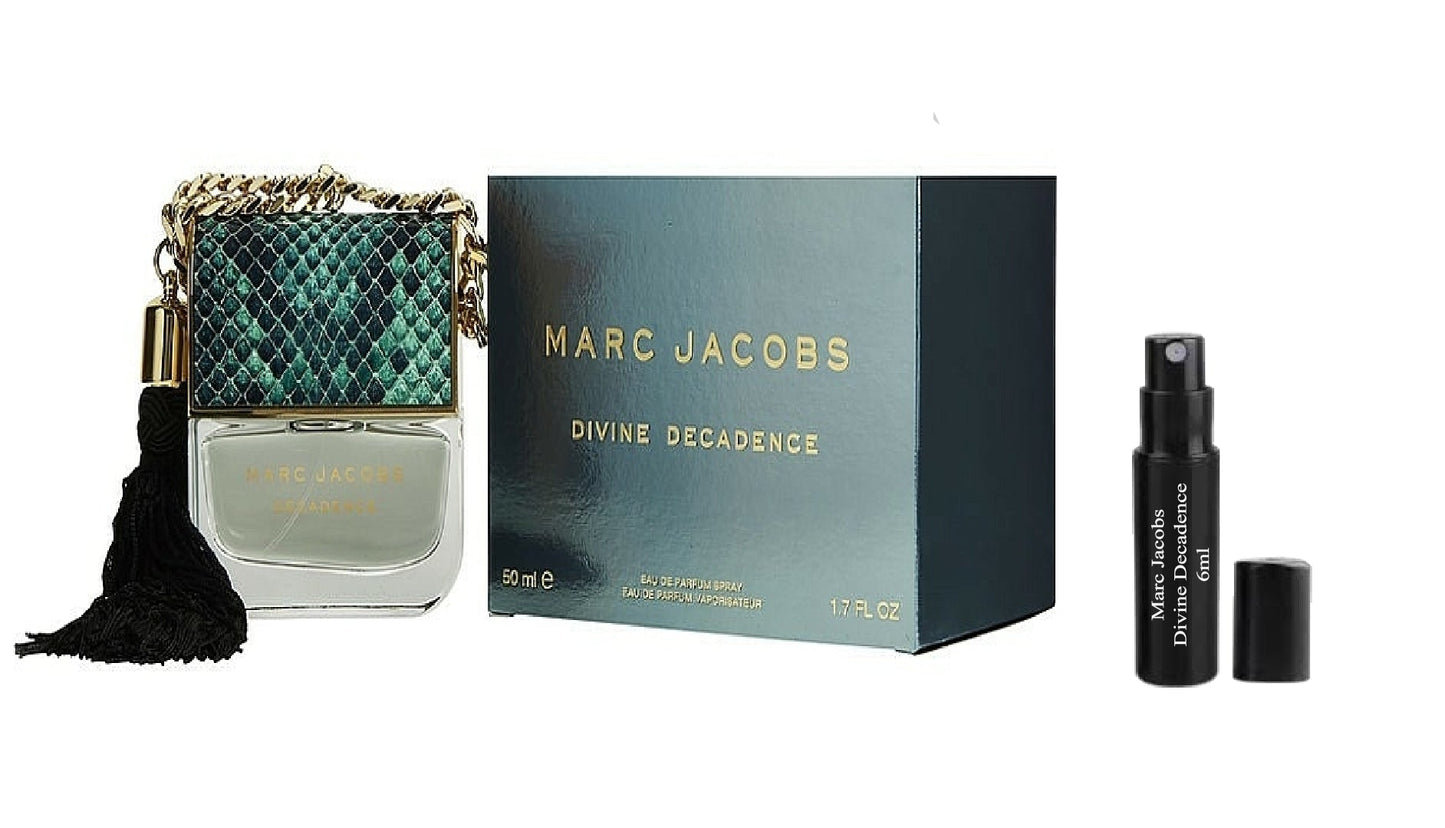 MARC JACOBS DIVINE DECADENCE 6ml 0.20 fl. oz. probă oficială de parfum, Mostră de parfum MARC JACOBS DIVINE DECADENCE 6ml 0.20 fl. oz., MARC JACOBS DIVINE DECADENCE 12ml 0.41 fl. oz. probă de parfum, MARC JACOBS DIVINE DECADENCE 12ml 0.41 fl. oz. pro