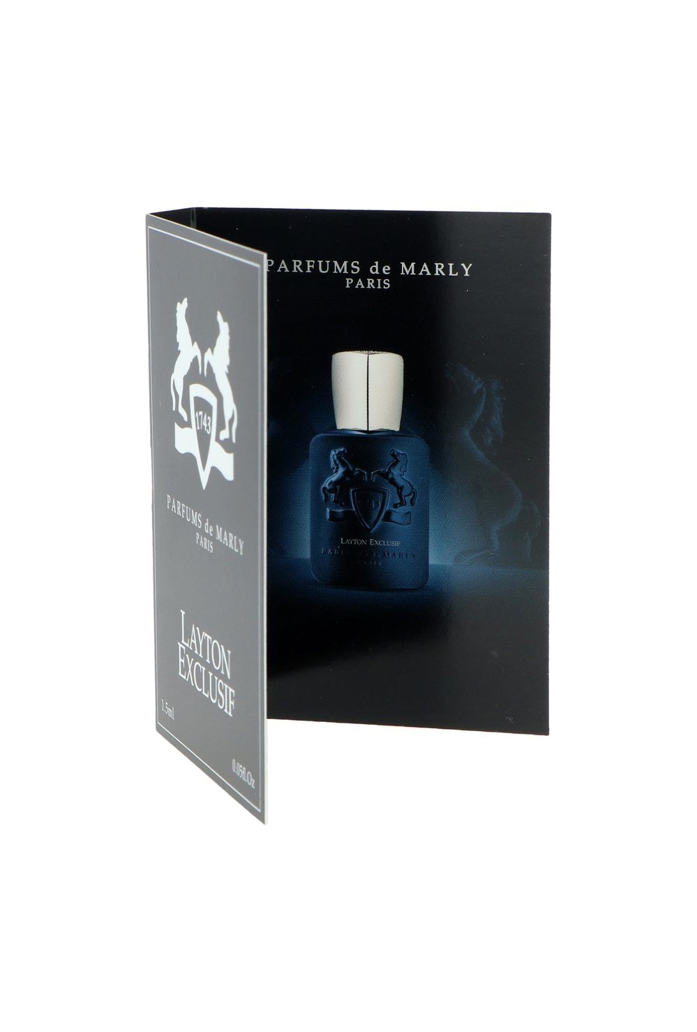 Parfum oficial Parfums De Marly Layton Exclusif, probă 1,5 ml 0,05 fl. oz.