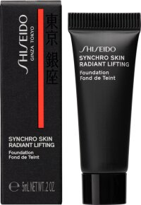 Mostră miniaturală fond de ten Shiseido Skin Radiant Lifting 5ML NUANȚA 310 MĂTASE