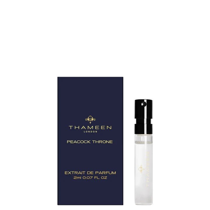 Thameen Peacock Throne 2ml 0.06 fl.oz. mostră oficială de parfum, tester de parfumuri