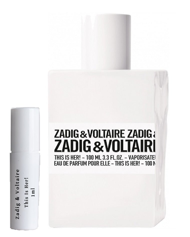 Zadig & Voltaire This Is Her! mostre de parfum 1ml