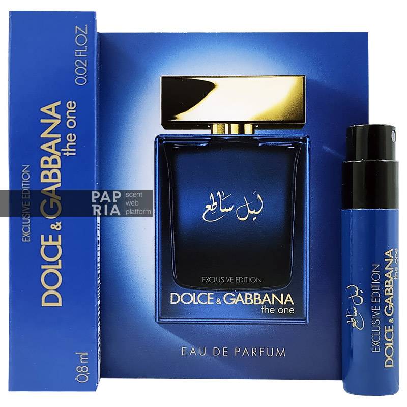 Dolce & Gabbana The One Luminous Night 0,8 ml 0,02 fl. oz. probă oficială de parfum