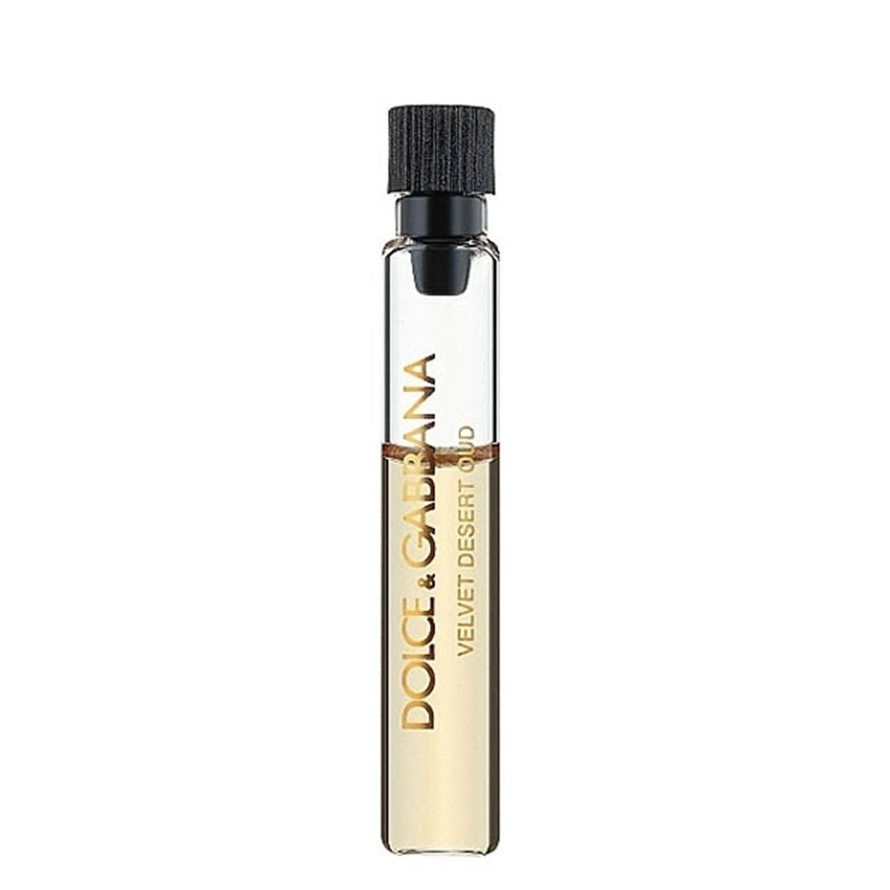 Mostră oficială de parfum Velvet Desert Oud de la Dolce & Gabbana 1,5 ml 0,05 fl. oz.