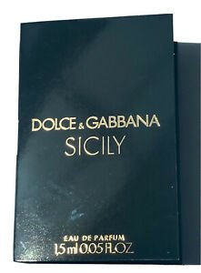 Velvet Sicily de Dolce & Gabbana 1,5 ml 0,05 fl. oz. Mostră oficială de parfum