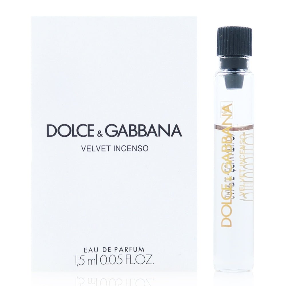 Velvet Incenso de la Dolce & Gabbana 1,5 ml 0,05 fl. oz. probă oficială de parfum