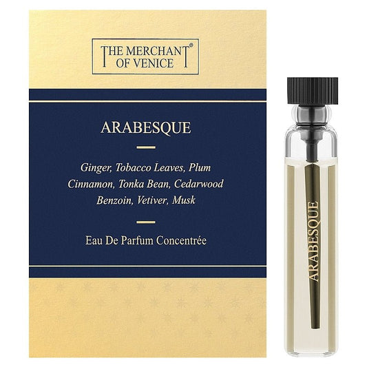 The Merchant of Venice Arabesque 2ml 0,07 fl. oz. Mostră oficială de parfum